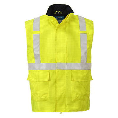 Portwest S776-Bizflame Rain Hi-Vis FR Bodywarmer