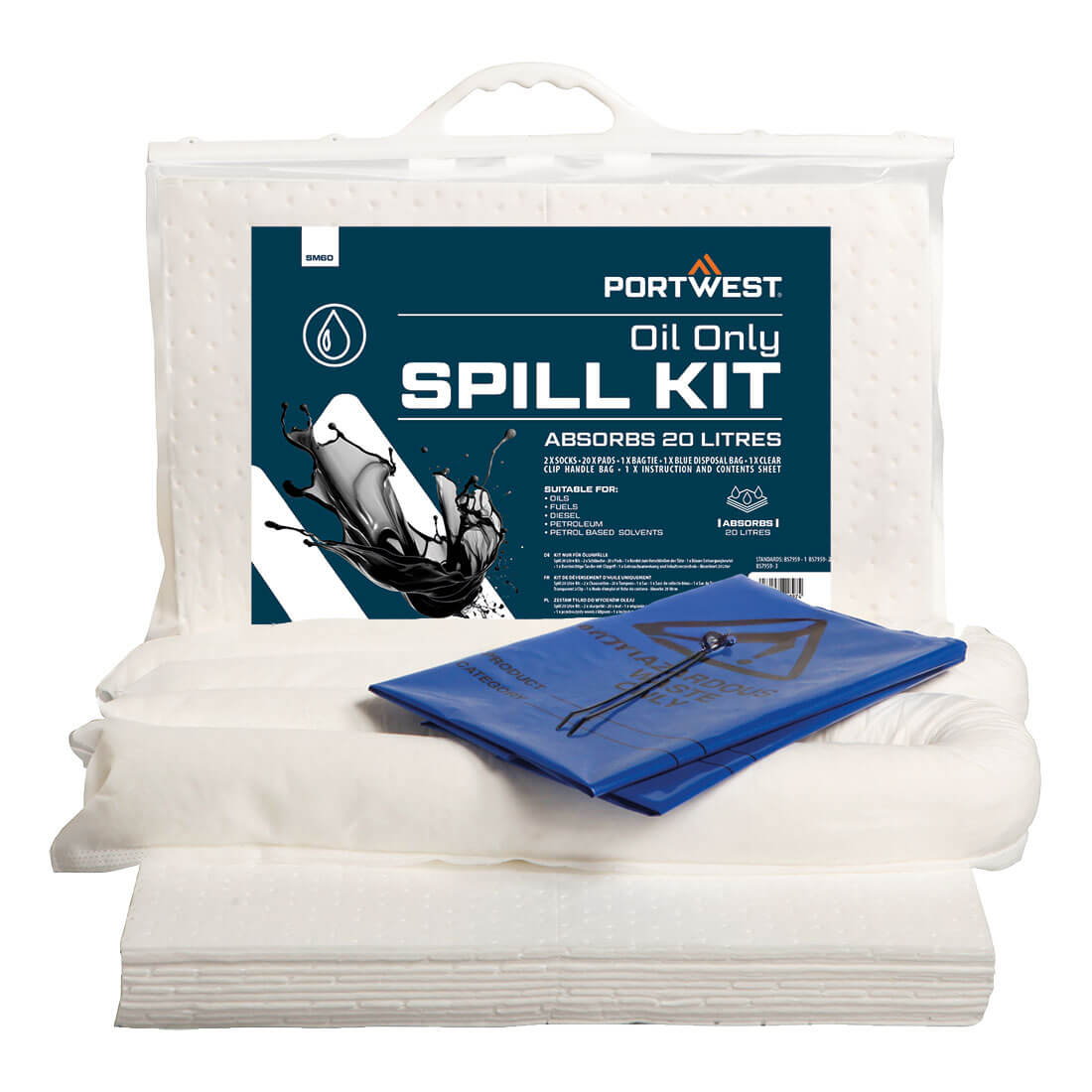 Portwest SM60-20 Litre Oil Only Kit