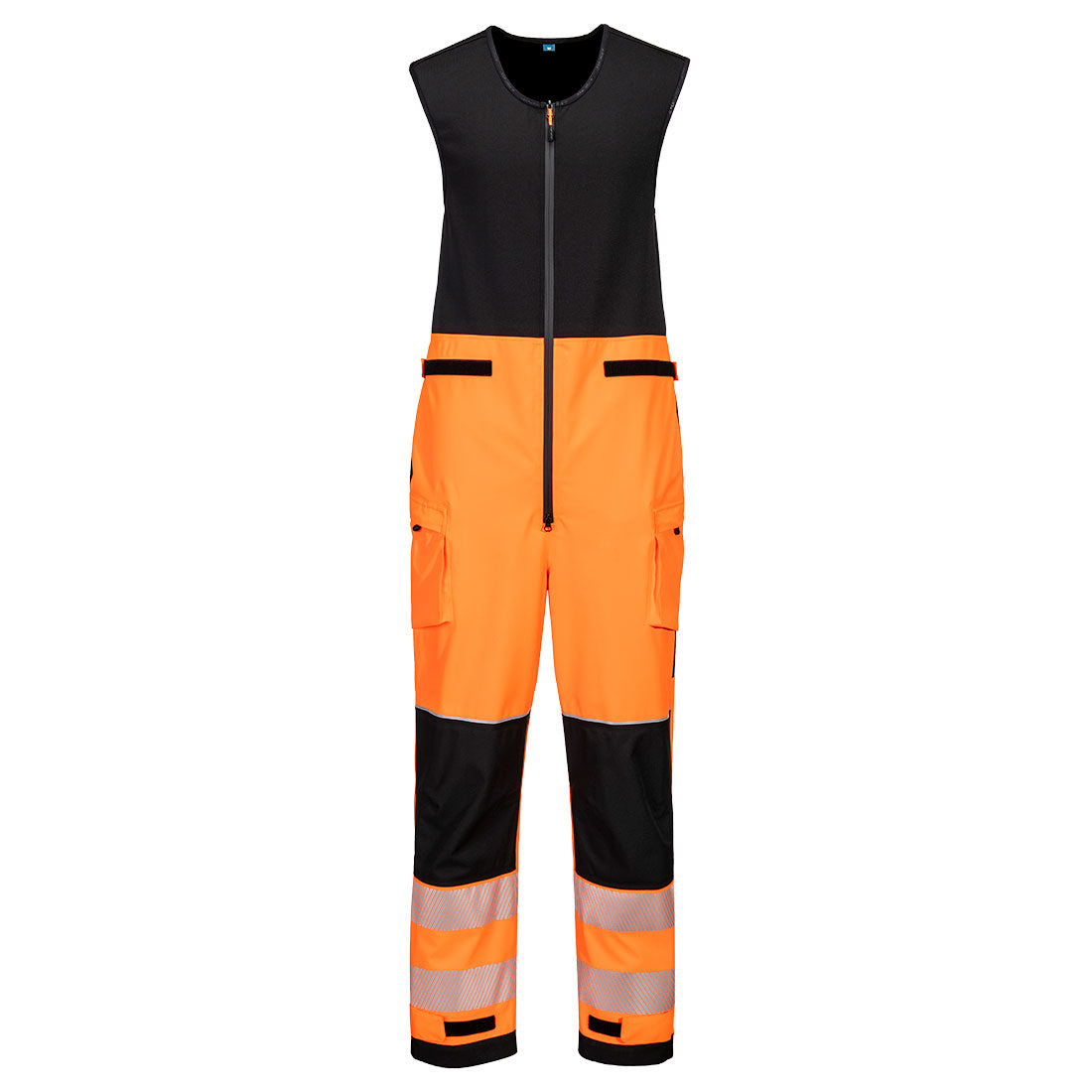 Portwest T150-PW3 Hi-Vis Rain Salopettes (3L)