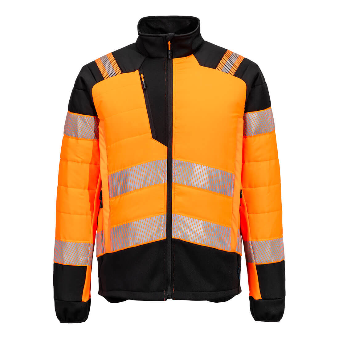 Portwest T170- PW3 Hi-Vis Hybrid Baffle Jacket