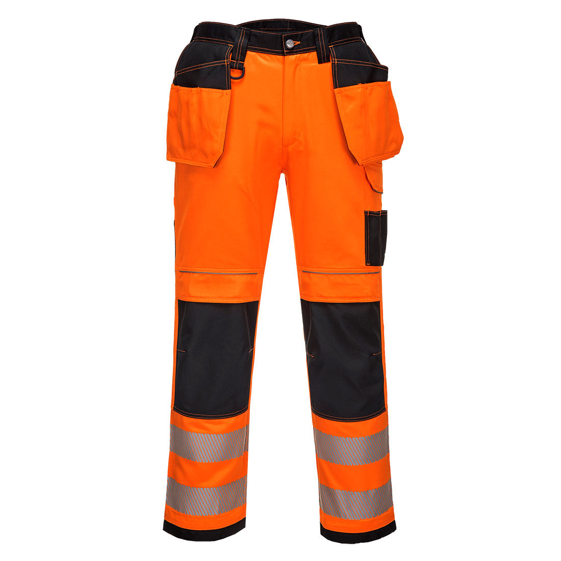 Portwest T501-PW3 Hi-Vis Holster Pocket Work Trousers