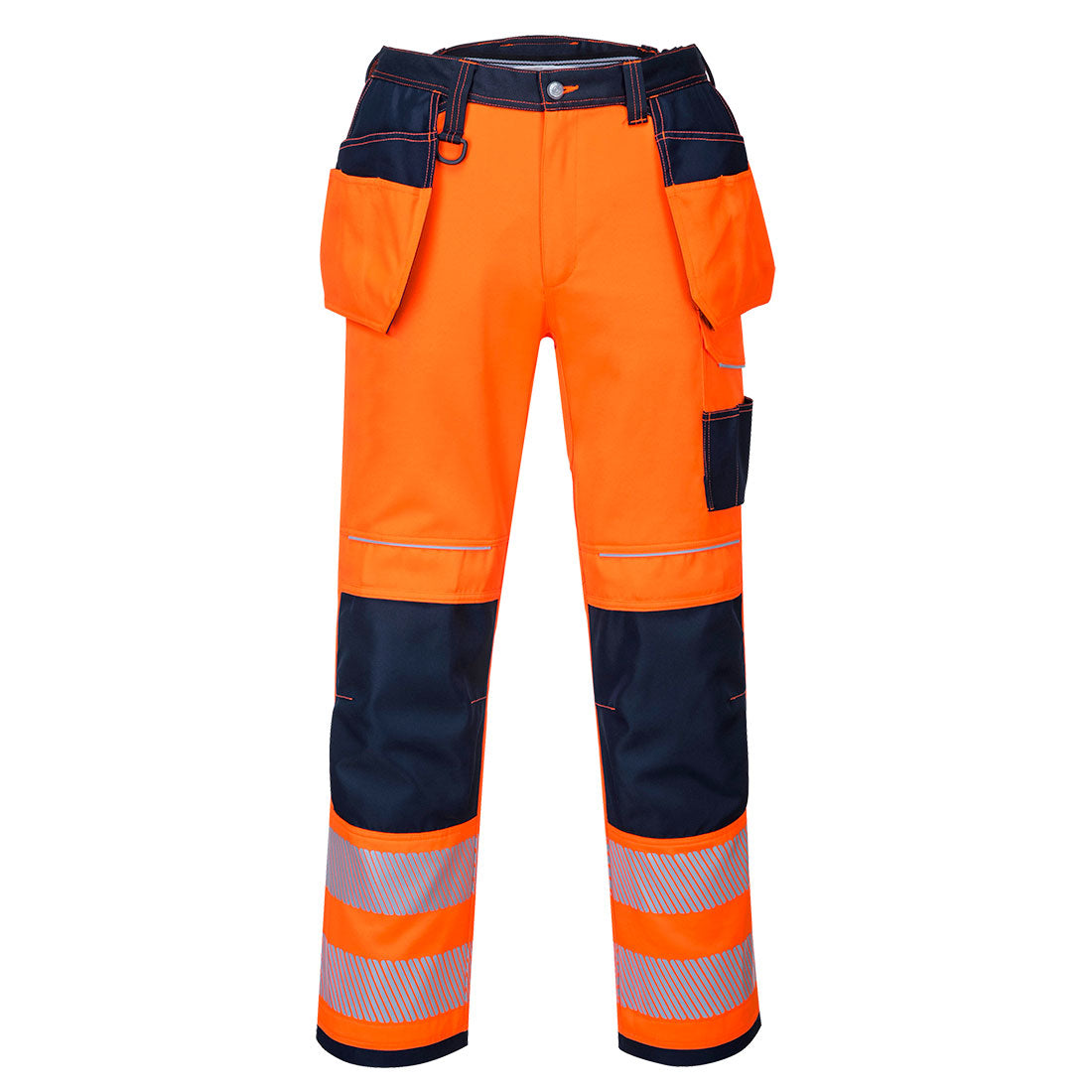Portwest T501-PW3 Hi-Vis Holster Pocket Work Trousers