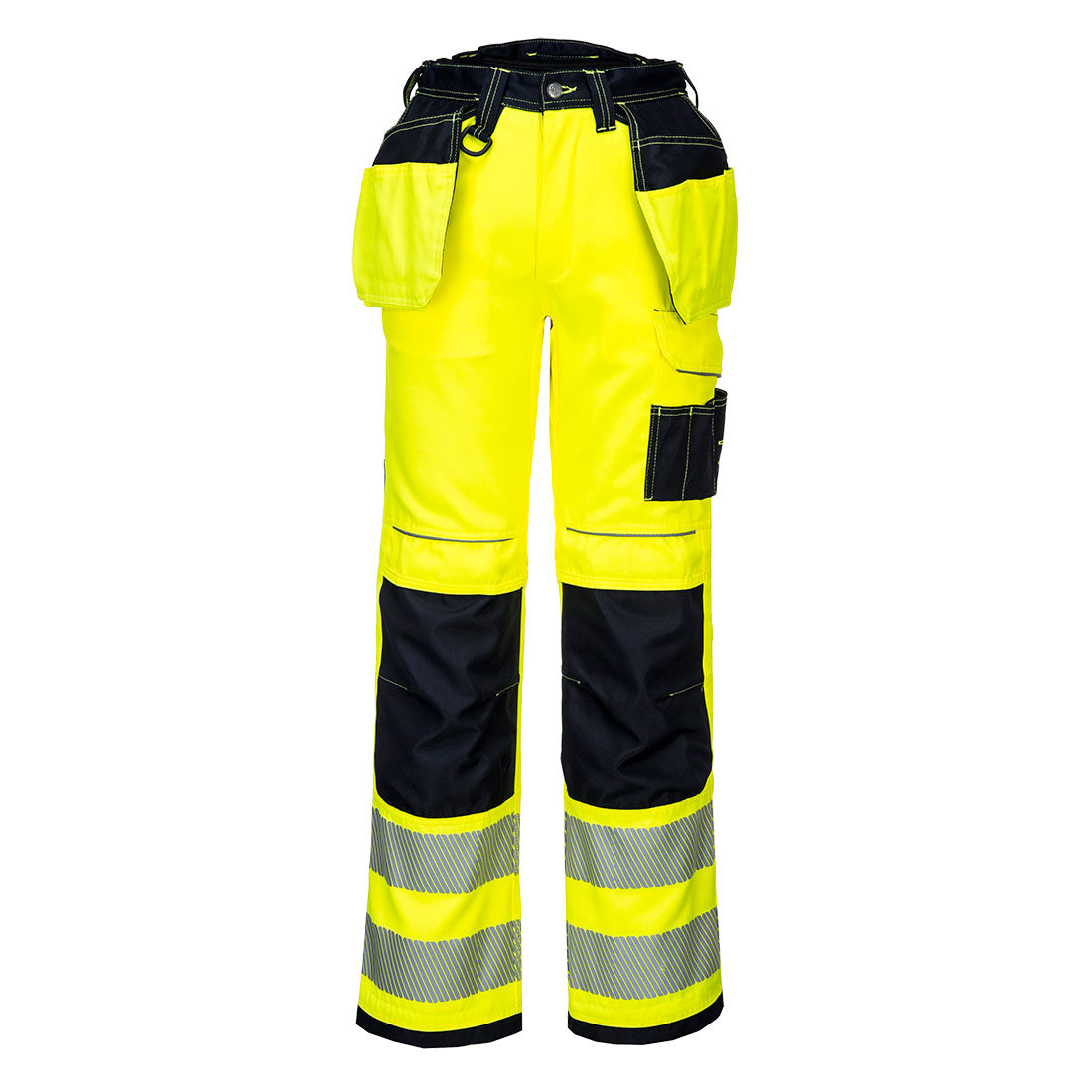 Portwest T501-PW3 Hi-Vis Holster Pocket Work Trousers