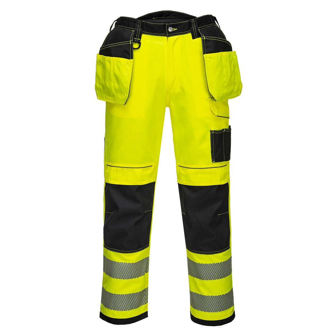 Portwest T501-PW3 Hi-Vis Holster Pocket Work Trousers