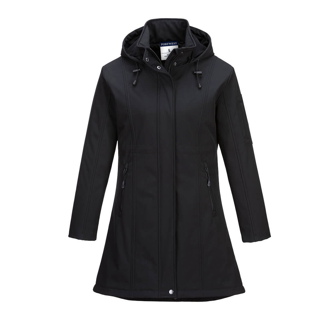 Portwest TK42-Carla Women's Hooded Softshell Jacket (3L)