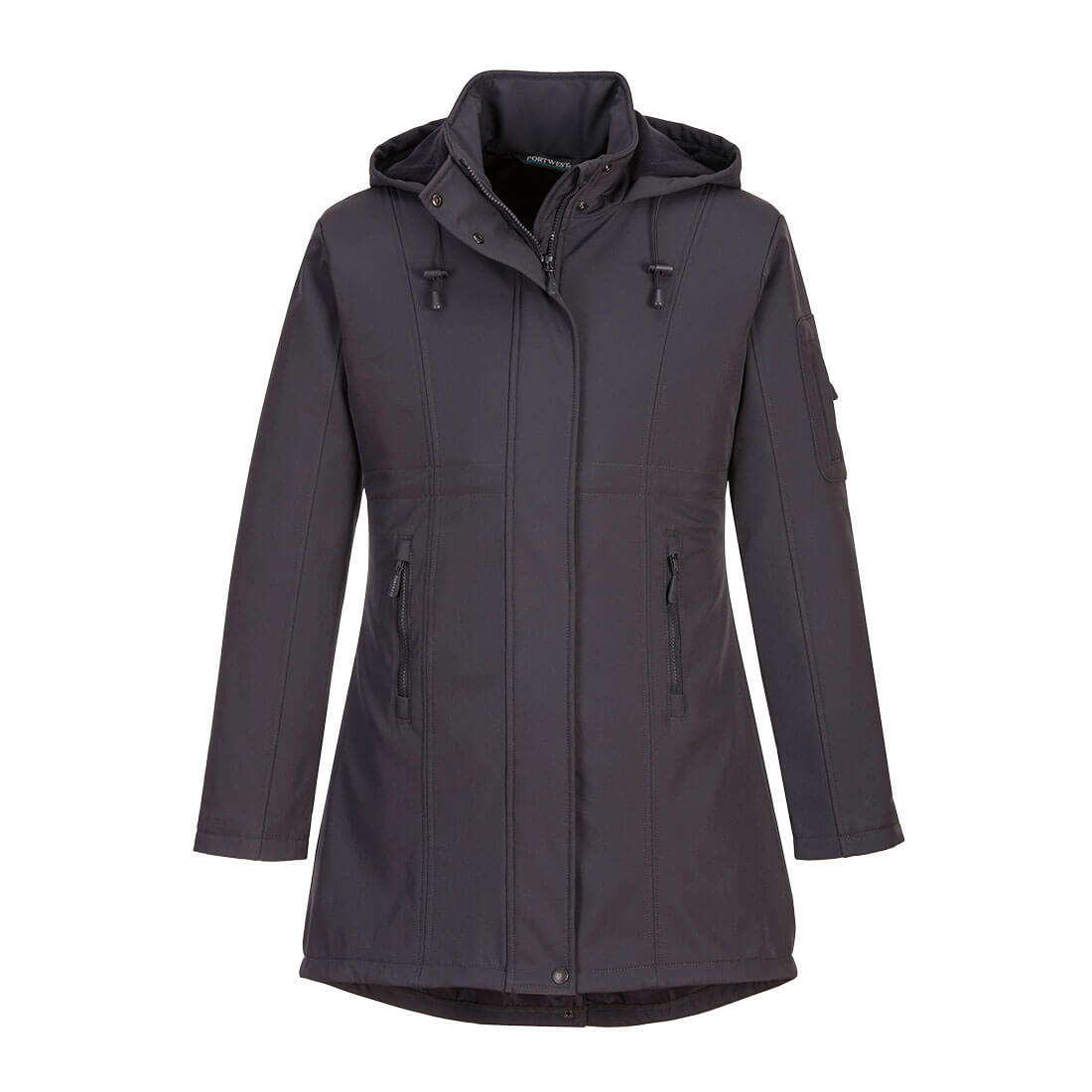 Portwest TK42-Carla Women's Hooded Softshell Jacket (3L)