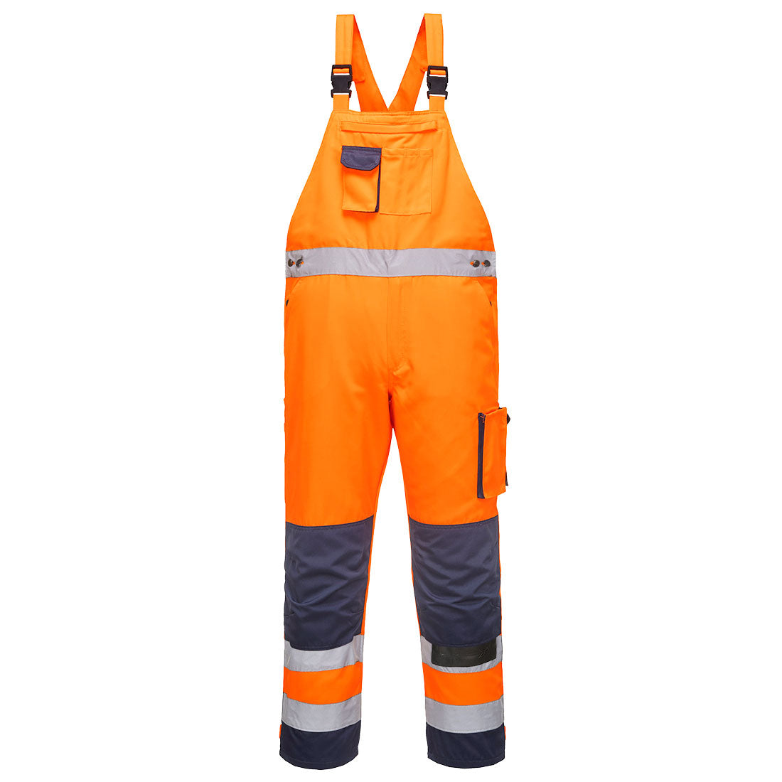 Portwest TX52-Dijon Hi-Vis Contrast Work Bib and Brace
