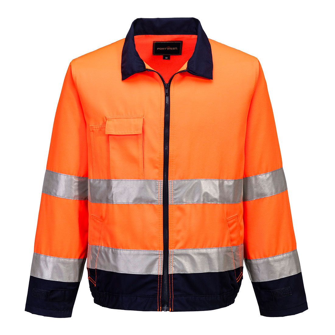Portwest TX70-Madrid Hi-Vis Contrast Bomber Jacket