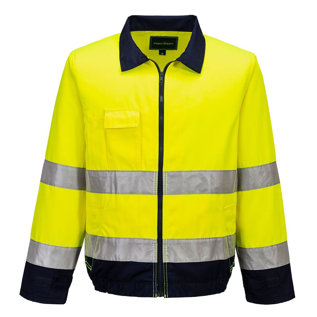 Portwest TX70-Madrid Hi-Vis Contrast Bomber Jacket